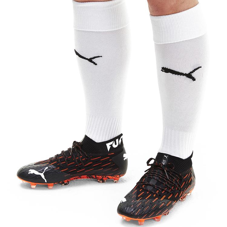 Men's Sneakers Puma Future 6.1 Netfit FG AG 'Black Shocking Orange'