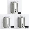 Modern Stainless Steel Soap Dispenser Wall Mount With Hand Press For Kitchen And Bathroom Use