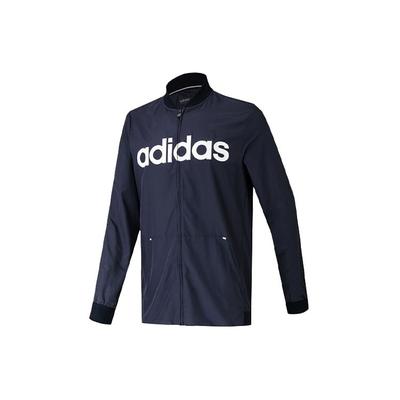 Logo Print Jacket Men Outerwear Blue DW8065