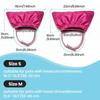 Waterproof Cat Bath Shower Cap Comfortable Reusable Pet Bathing Ear Cover Elastic Headgear Ear Protection Dog Bathing Hat