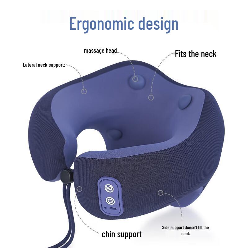 Portable U-Shaped Neck and Shoulder Massager