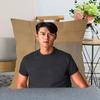 45x45cm Crash Landing On You Hyun Bin Pillowcase Bedroom Home Decorative Pillow Cover Square Zipper Pillow Cases Satin Fabric