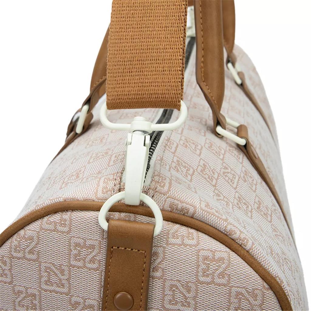 Jordan Polyester Gym Bag, One Shoulder Crossbody Bag, Travel Bag Unisex Beige Jordan JD2413019AD-001