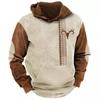 Mens Casual Fleece Hoodie 3D Print Sports Sweatshirt Loose Fit Youth