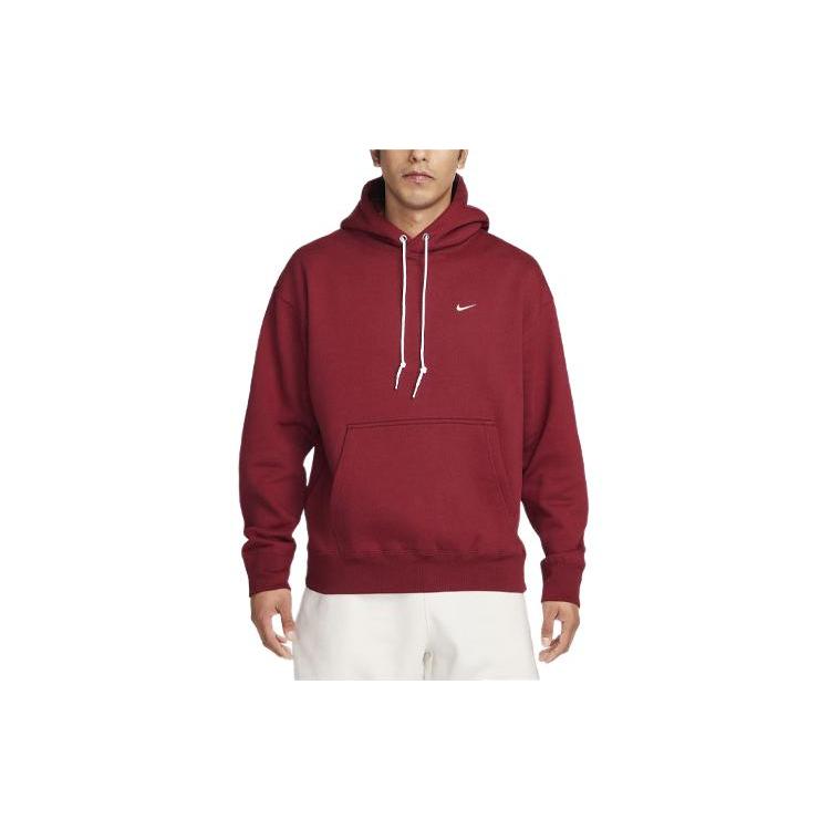 Nike Nikelab Solo Swoosh Fleece Hoodie Pullover DX1355-677