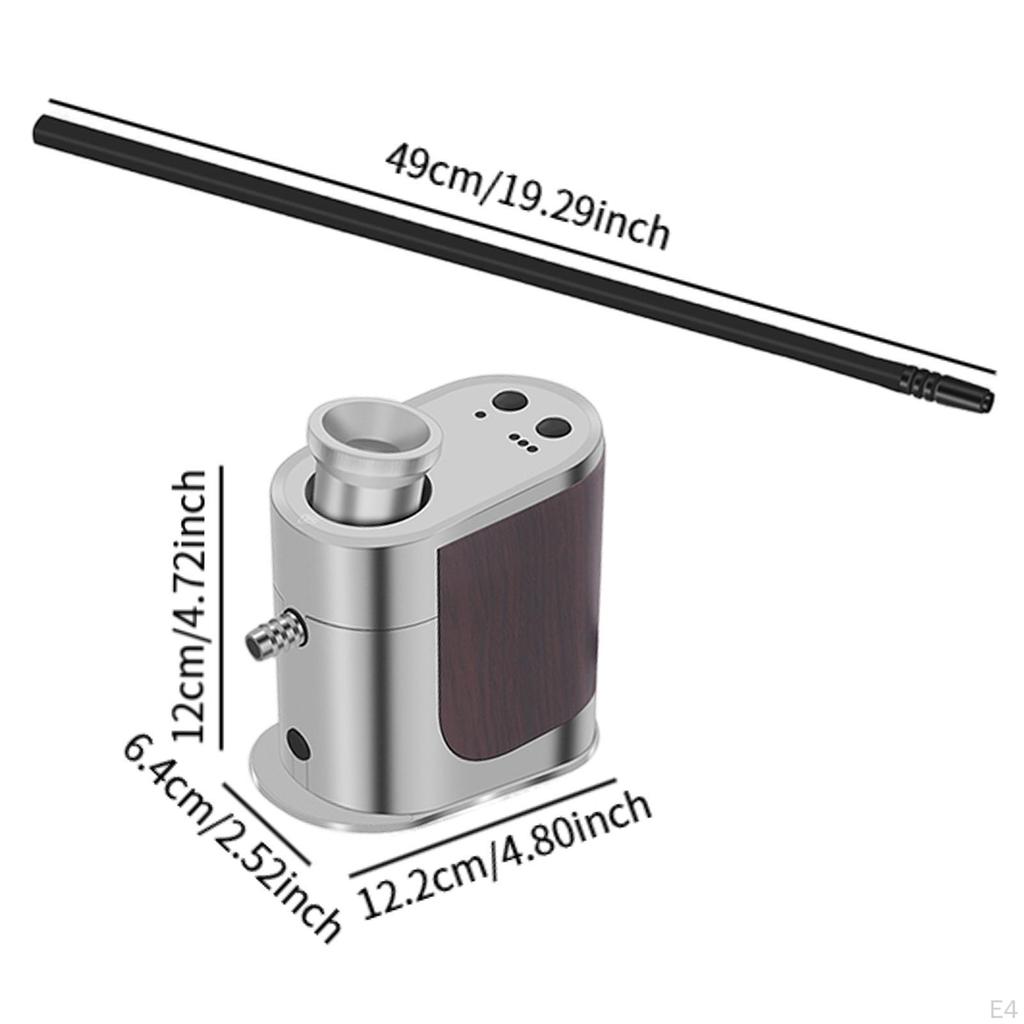 BBQ Smoke Infuser Tool with Wood Chips and Accessories for Indoor Outdoor Use