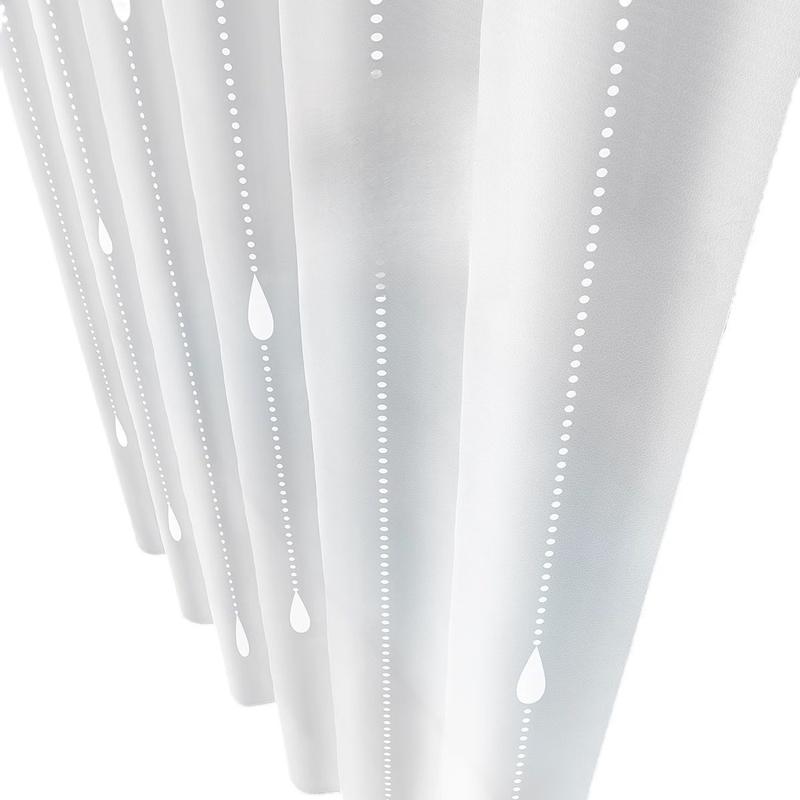 MDNG Romantic Raindrop Shower Curtain