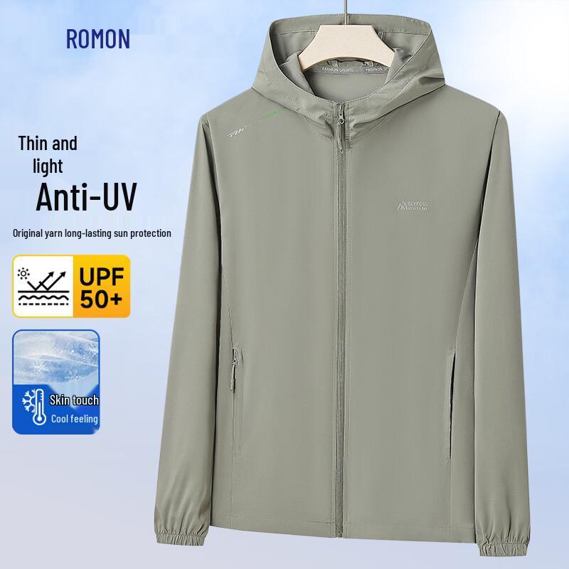 

Men s UPF50+ Ice Silk Quick-Dry Sun Protection Jacket 3XL