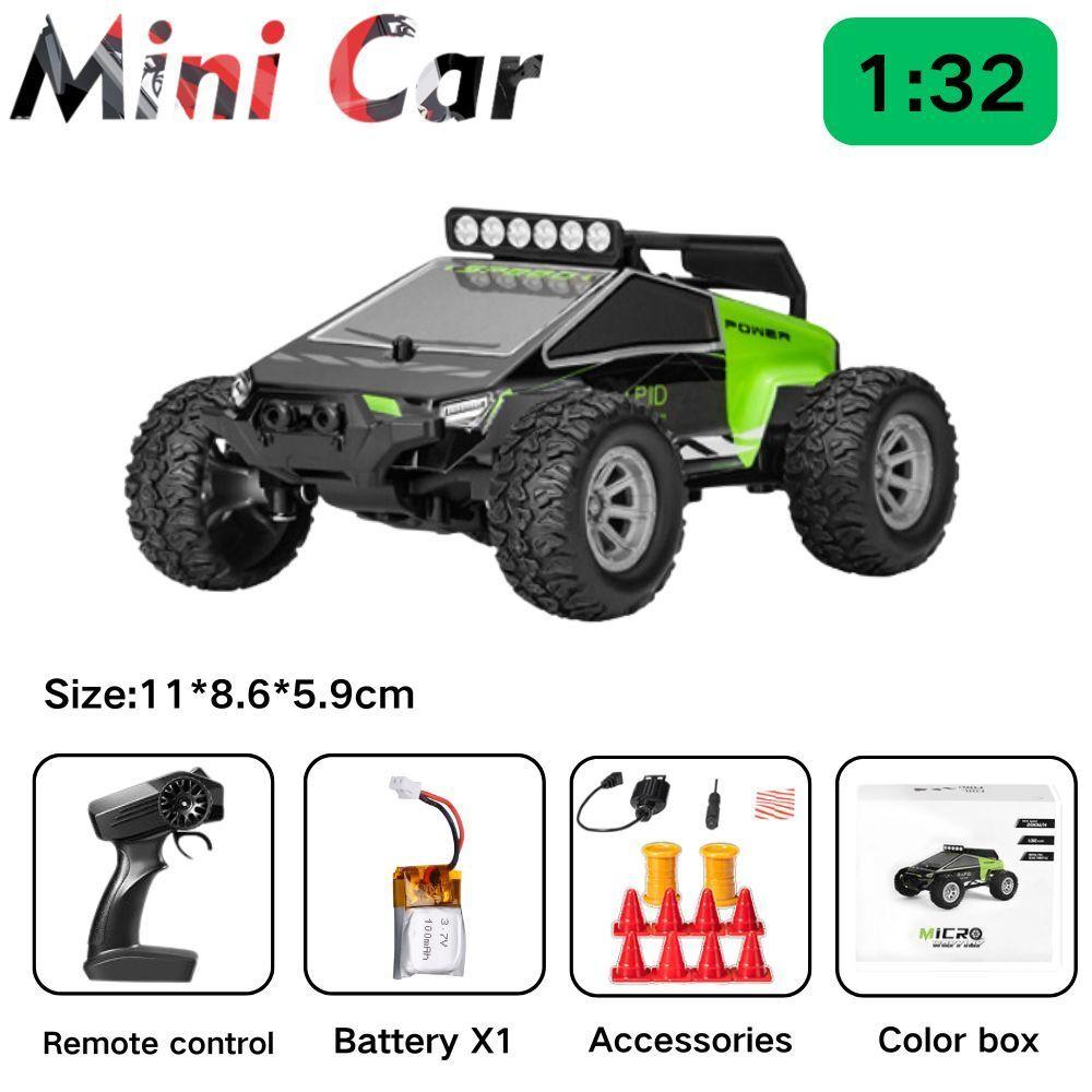 S801 S802 S803 S638 S658 1:32 Mini RC Car With LED Light 4CH High Speed Rechargeable Off Road Vehicle Model Toys For Boys Gift
