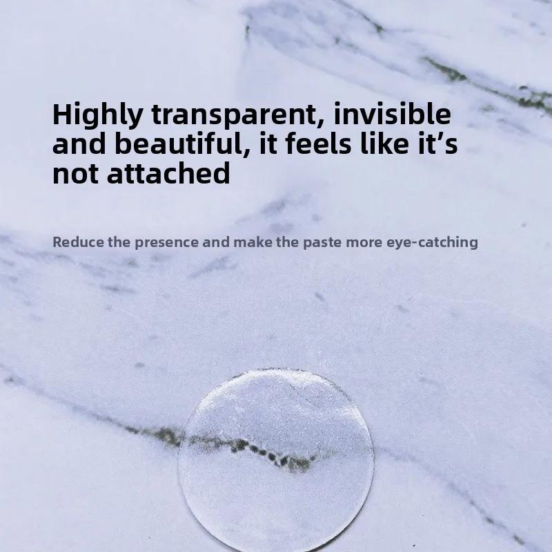 Easy To Tear Round Non-marking Nano Glue Easy To Tear Strong Sticky Double-sided Tape Round Sticker Removable Dot Glue