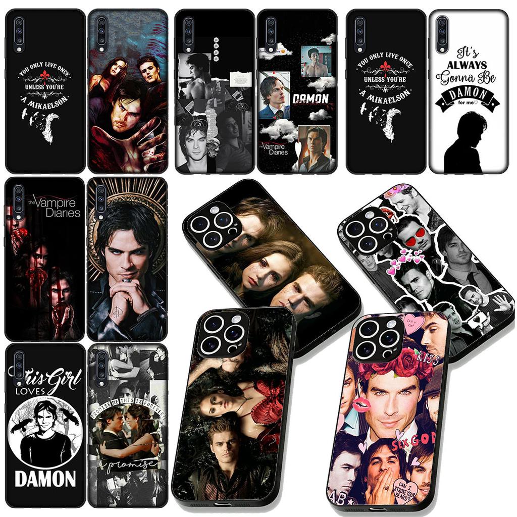 The Vampires D-Diaries Phone Case for Samsung Galaxy A06 A05 A14 A50 A51 A52 A12 A13 A23 A70 A07 A25 A26 A72 A56 Soft Cover