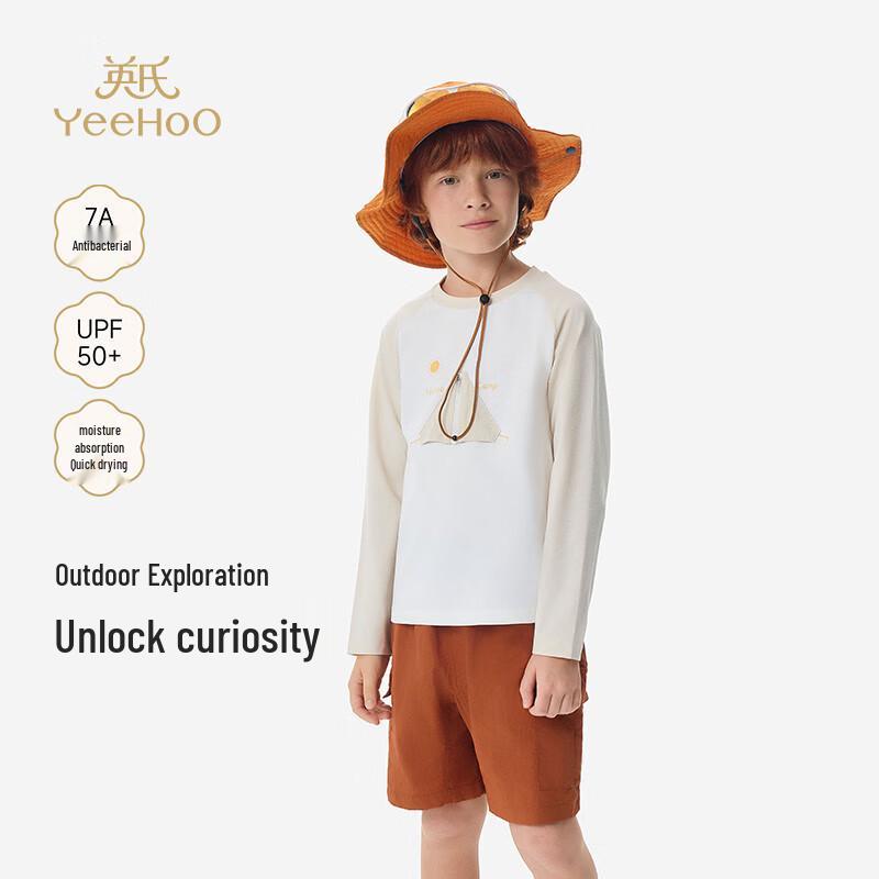 

YEEHOO Boys Sun Protection Quick-Dry Long Sleeve T-Shirt 120