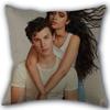 New Arrival Shawn Mendes Pillowcase Cotton Linen Fabric Square Zipper Pillowcase 45X45Cm Wedding Decorative Pillow Cover