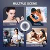 Ring Light Photography Lighting Selfie Lamp USB Dimmable with Tripod for Youtube Makeup Video Live Photo Studio