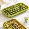 Ice Cube Trays with Bin Ice Shovel 100/200 Cavity Stackable Ice Molds for Freezer One Click Press Easy Release Ice Maker for Cocktails Whiskey Juice