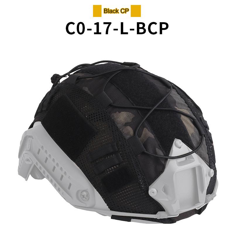1 PC Multicam Tactical Helmet Cover for Fast MH PJ BJ OPS-Core Helmets Fast Helmet Protector Elasticated Cord with Elastic Cord
