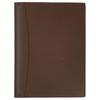 A5 Leather Notebook Diary Memo Pad Holds 2 with Pen Holder and Pocket Cover, Cover, Cover, Notebooks, (Brown)