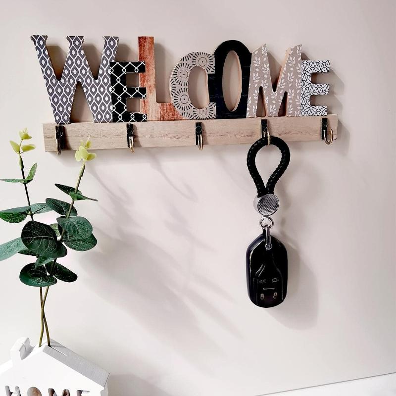 

1pc Family Letter Design Wall Hook, Home Decor one-size