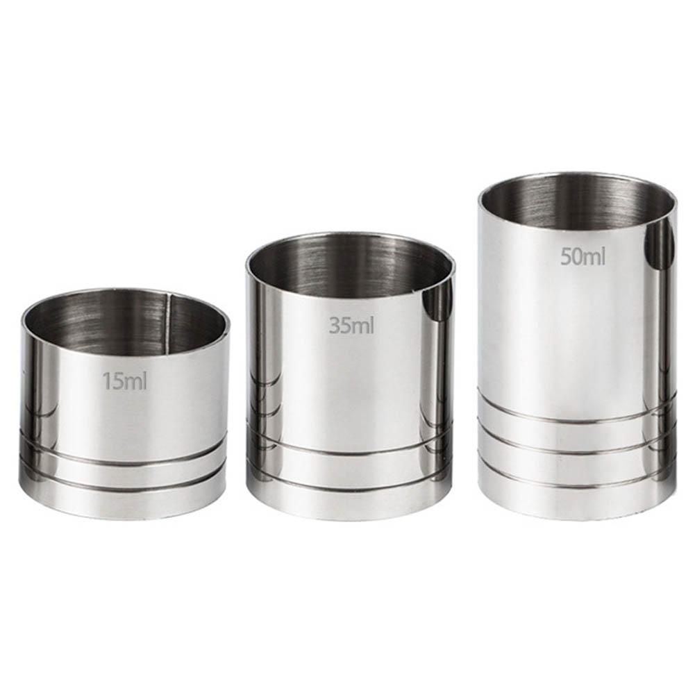 Measure Cup Cocktail Bar Jigger Cocktail Shaker Drink 25ML/35ML/50ML