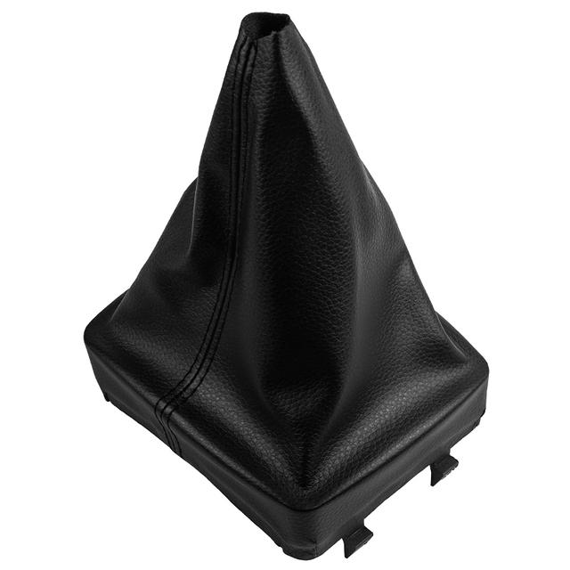 För VW Polo 9N 9N2 2002 2003 2004 2005 2006 2007 2008 2009 2010 Sedan 5/6 Växlad Växelspaksknopp Damask Läder Stövelskydd Fodral