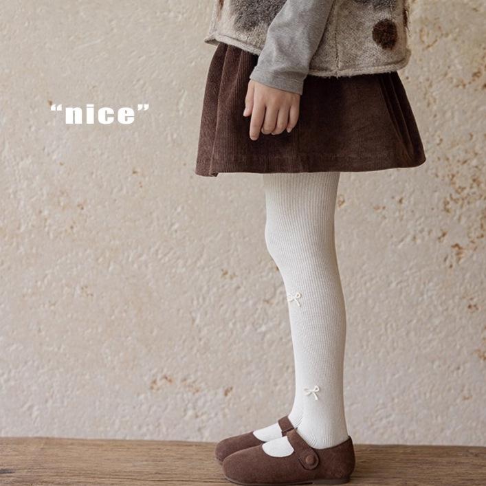 Girls' Spring & Autumn Tights: Lightweight Children's Base Layer Socks, Summer White Dance Socks, Baby Onesie Tights