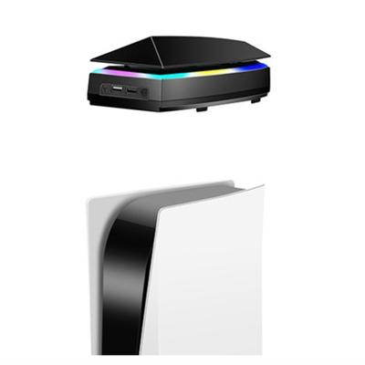 Cooling Fan for PS5 Upgraded Console Host Fan with USB Port 3-Speed Adjustable with LED Indicator Light