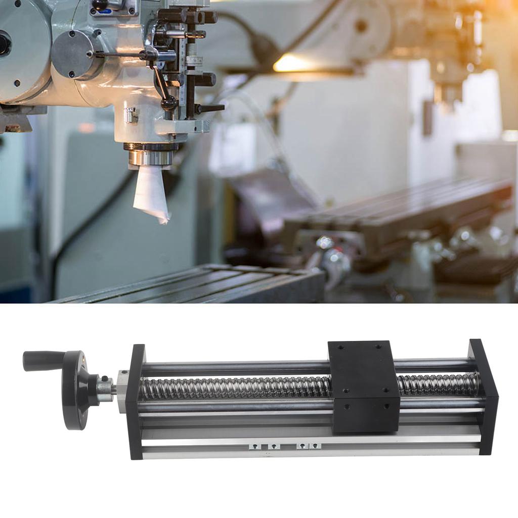 Slide Linear Stage 2‑Axis Ball Manual Sliding Table Accurate Guide Platform 200mm Stroke