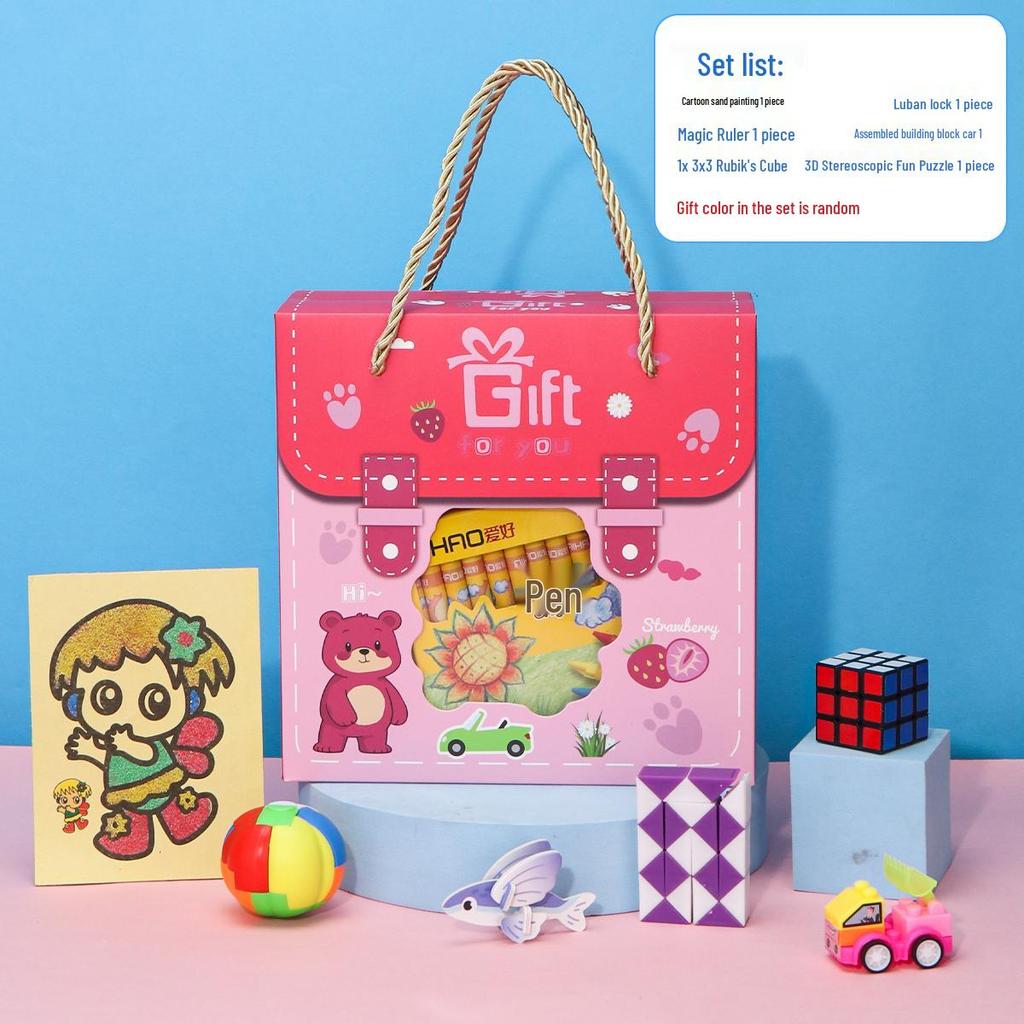 Back-to-School Gift Box: Ideal for Boys & Girls, Birthday Favors, Sharing Gifts, Rewards, Kindergarten & Primary School Students
