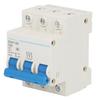 3P Miniature Circuit Breaker DIN Rail Mount Low Voltage Air Switch AC 400V 40A DZ47‑63 C40