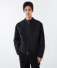 Denim Racer Jacket [Washed Black]