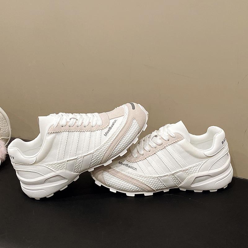 Baseball Style Women's New Summer Mesh Breathable Versatile Soft-soled Casual Sports Shoes