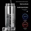 Xihe Double-Layer Glass Insulated Tea Cup
