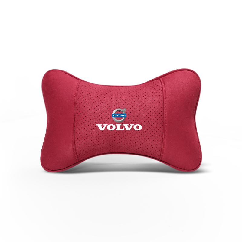 Keychain High-quality Car Headrest Memory Foam Automobile Neck Pillow Interiors Accessories For Volvo V60 V40 XC60 XC90 V50 S90