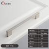 Oukali Modern Design Pull Down Kitchen Hardware Kitchen Cabinets Door Pull Handle Chrome Drawer Handle