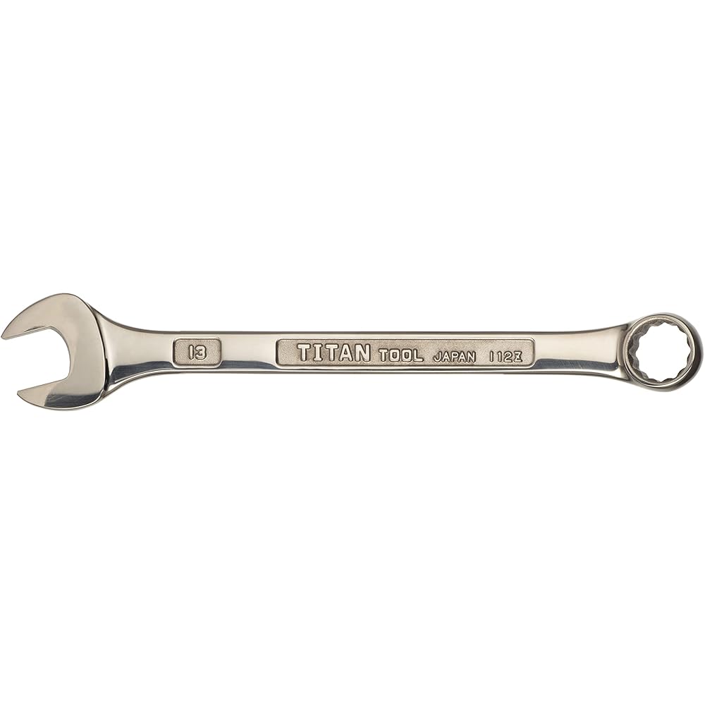 TONE Combination Wrench TMS-13 Titanium Tool 13mm Dual-Sided