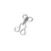 High-Grade Metal Invisible Collar and Underwear Hook Button for Anti-Exposure