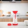 Large Capacity Semiautomatic Handheld Flour Sifter Fine Mesh Powder Sieve Baking Pastry Tool