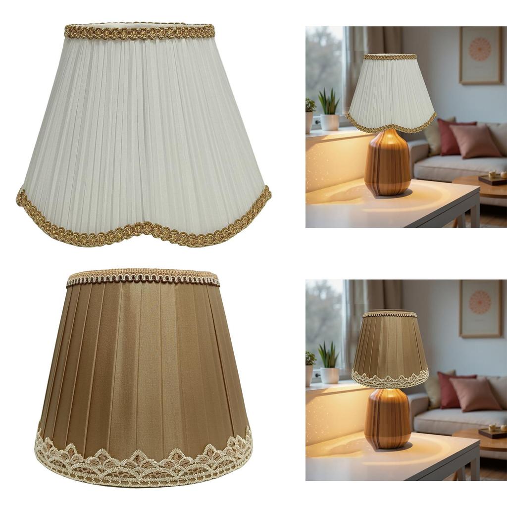 Table Lamp Shade Wall Sconce Shade Decor Decorative Modern Lampshade Light Cover for Restaurant Room Kitchen