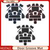 Silicone Car Gate Slot Door Groove Mat for Honda HR-V HRV Vezel 2014 -  Non-slip Cup Pad Protection Mats