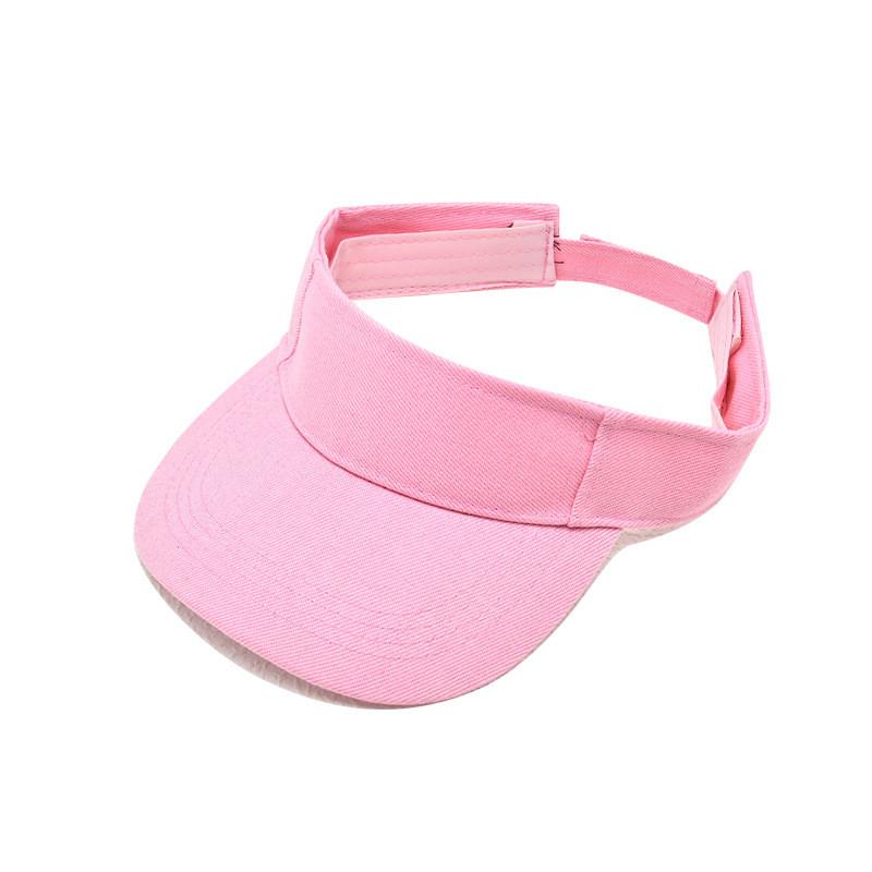 Headless Color Solid Sunshade Cap Duckbill Baseball Men Women Outdoor Summer Hat