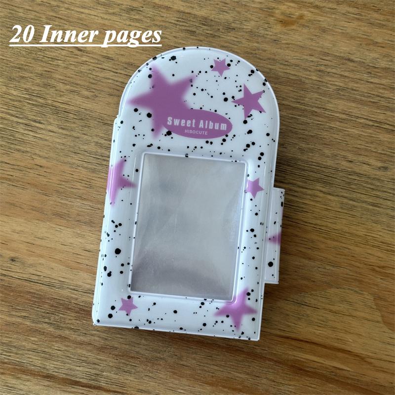 

Star Series PVC Photocard Album Kpop Idol Card Binder for Girls Y2k Style Butterfly Photo Card Sleeves Anime Collection Book
