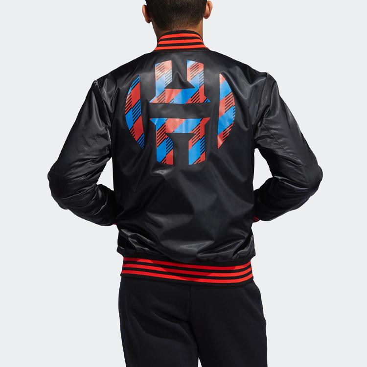 Adidas Harden Basketball Jacket Men Outerwear Black DX6797