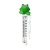Schwimmender Pool-Thermometer Froschform Schwimmendes Wasserüberwachungswerkzeug Für Kinder Badewannentemperaturmesser für Pool Outdoor