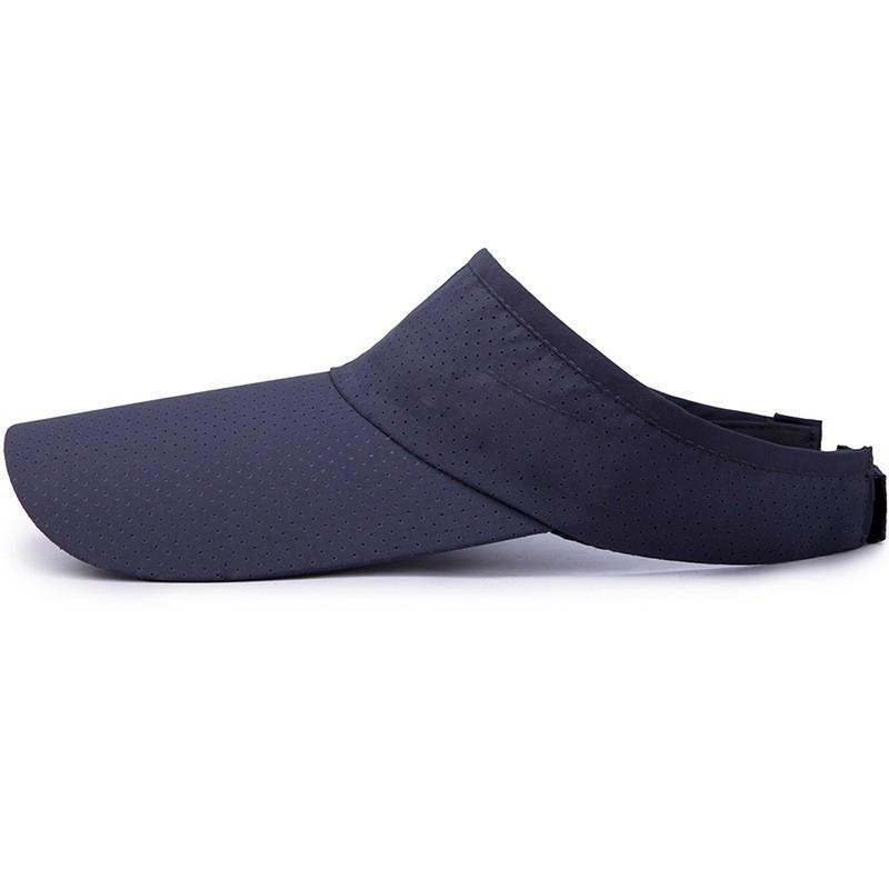 Summer Breathable Air Sun Hats Men Women Adjustable Visor Uv Protection Top Empty Solid Sports Tennis Running Sunscreen Cap Hat