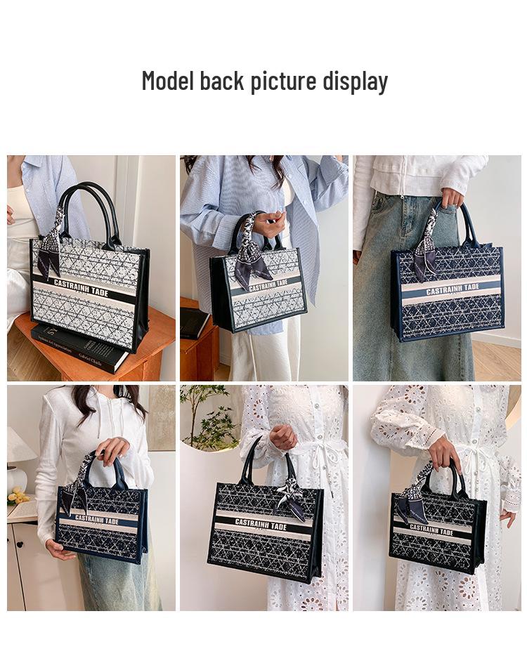 Women's 2025 Crossbody Tote - Fashionable, Large-Capacity Travel & Shopping Bag