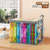 Storage Box Bookcase Foldable Classroom Book Loading and Sorting Box Student Transparent Book Storage Box Book Storage Bag
