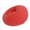 Uppblåsbar bönpåse utan bönor PVC Mjuk flockning Ergonomisk uppblåsbar loungefåtölj för vardagsrum sovrum
