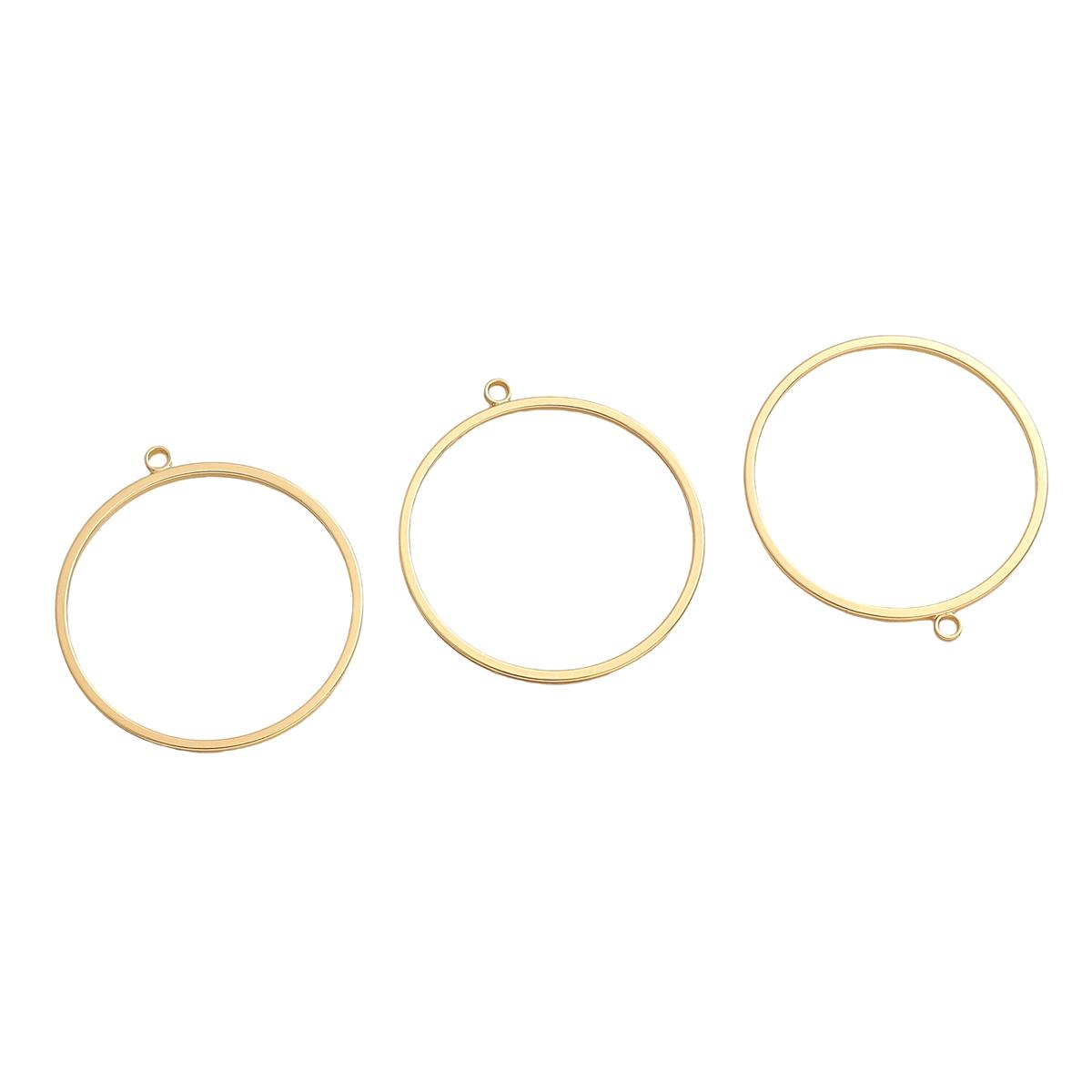 

Медный круглый треугольный геометрический очаровательный кулон для изготовления ювелирных изделий своими руками, серьги, браслет, ожерелье, аксессуары 28mm