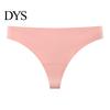 Elastic Low Waist Panties Women's Cotton Thong Soft Breathable Seamless Ladies Sexy Low-rise Briefs Stretchy Bikini Underwear Fit And Tight Cut