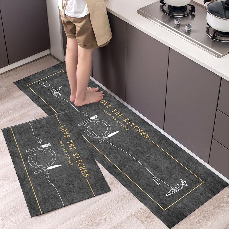 Fashion Carpets Simple Rug Nordic Style Kitchen Mat  Carpet House Hold Carpet Modern Home Decor
